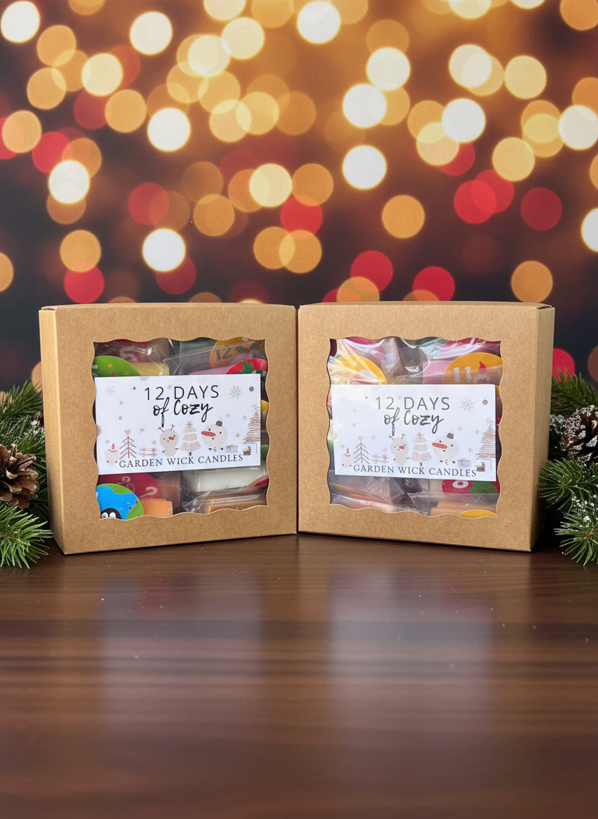 12 Days of Cozy Wax Melt Advent Calendar