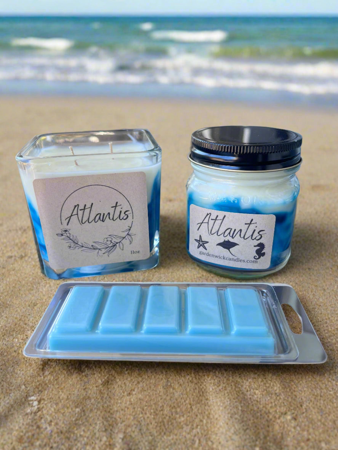 Atlantis Mason Jar Candle