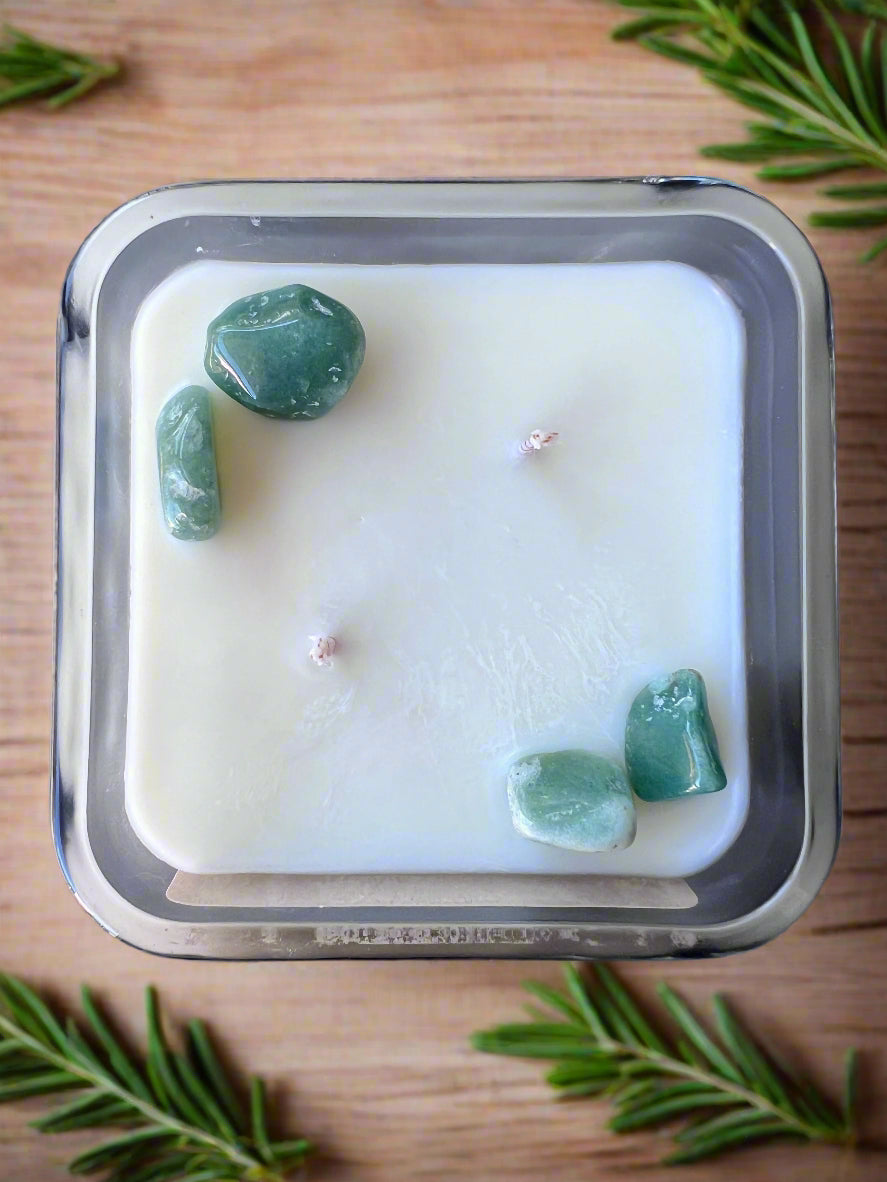 Rosemary Sage Cube Candle