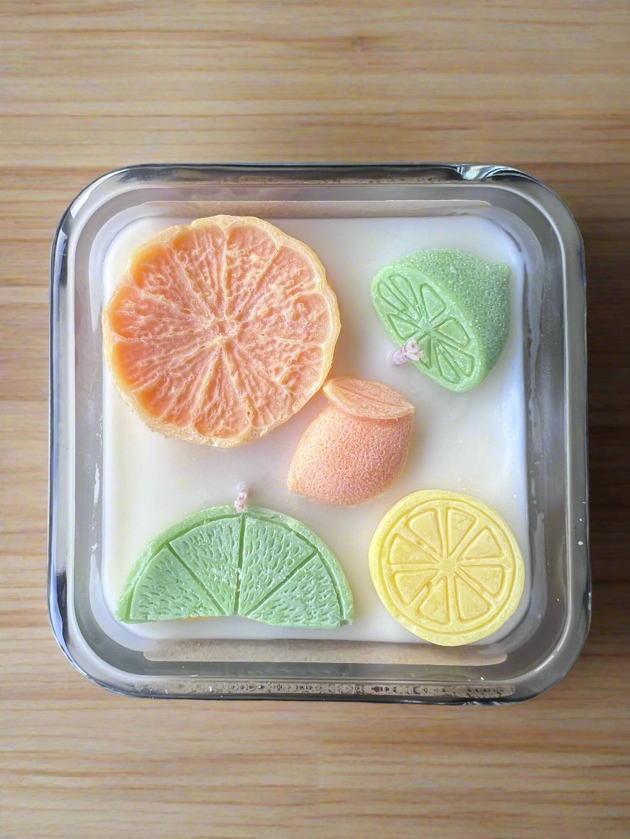 Citrus Grove Cube Candle