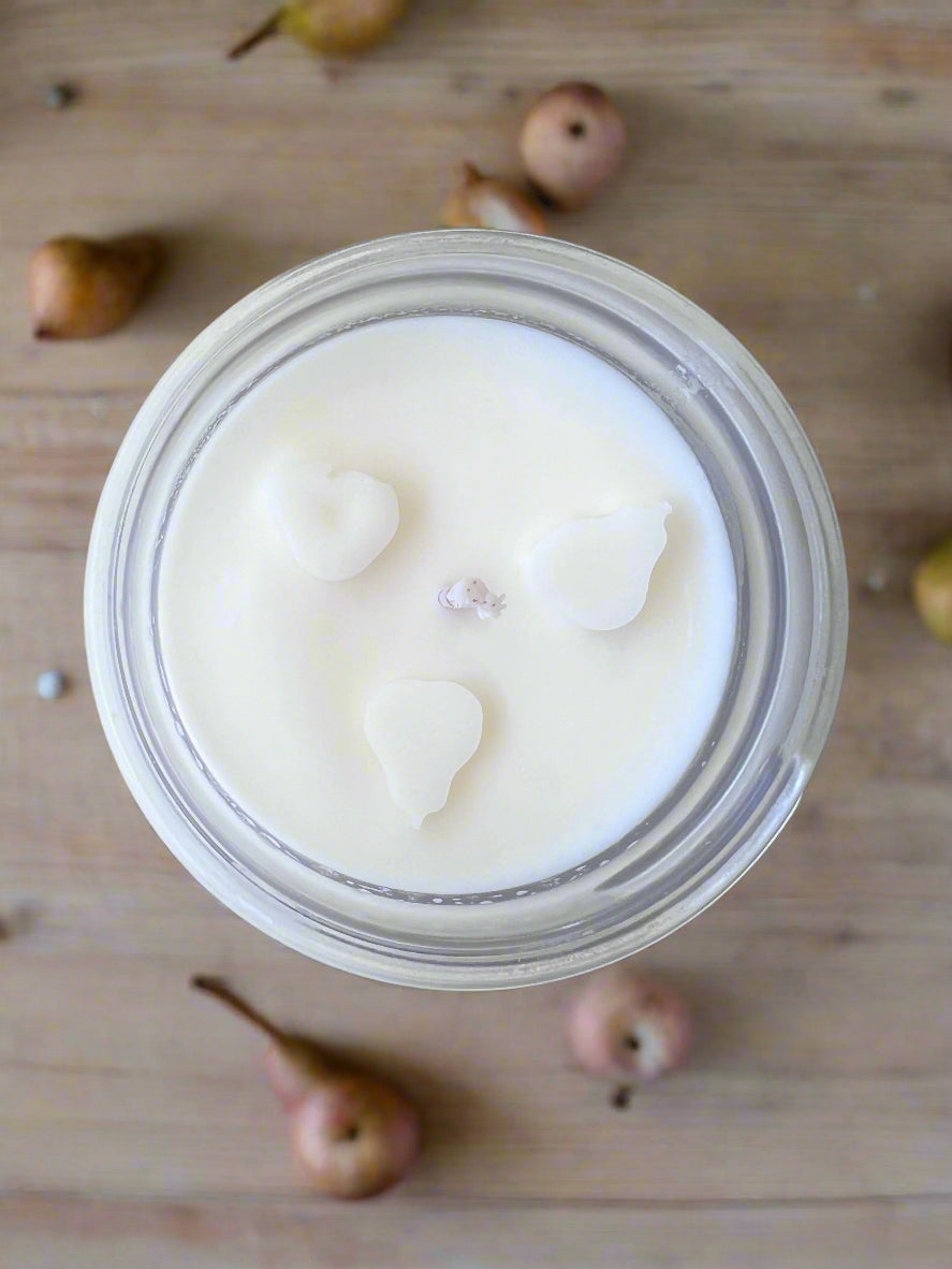 Brandied Pear Mason Jar Candle