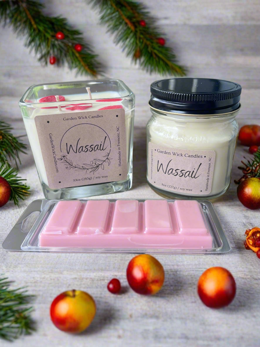 Wassail Mason Jar Candle