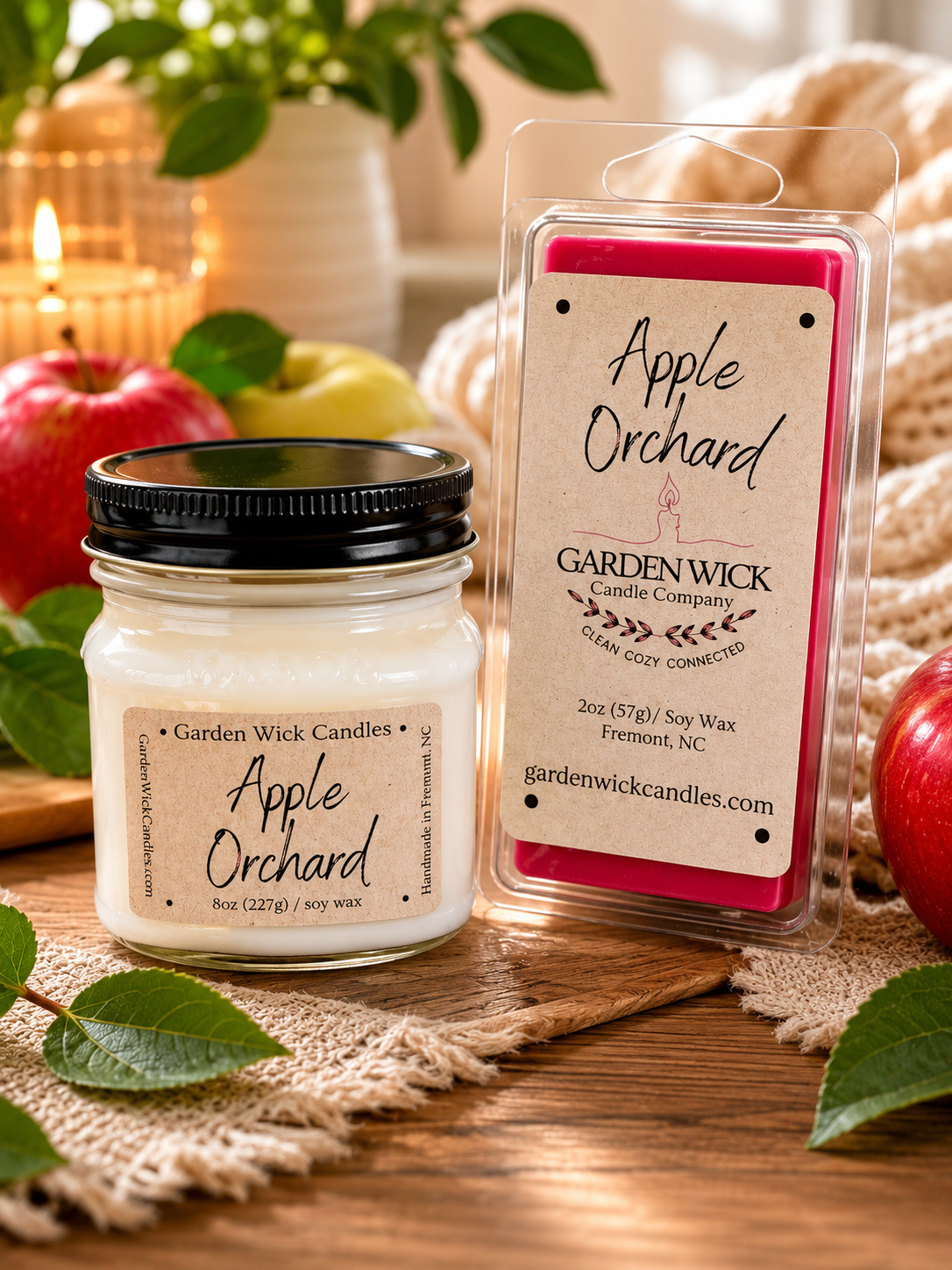 Apple Orchard Mason Jar Candle