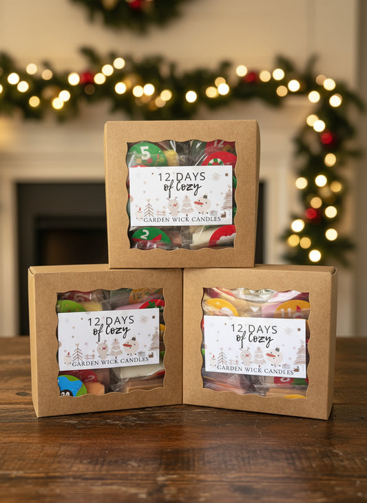 12 Days of Cozy Wax Melt Advent Calendar