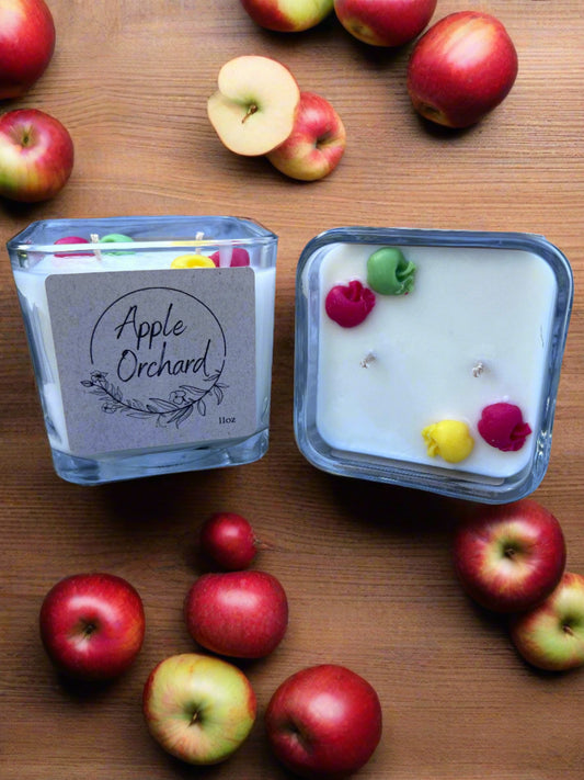 Apple Orchard Cube Candle