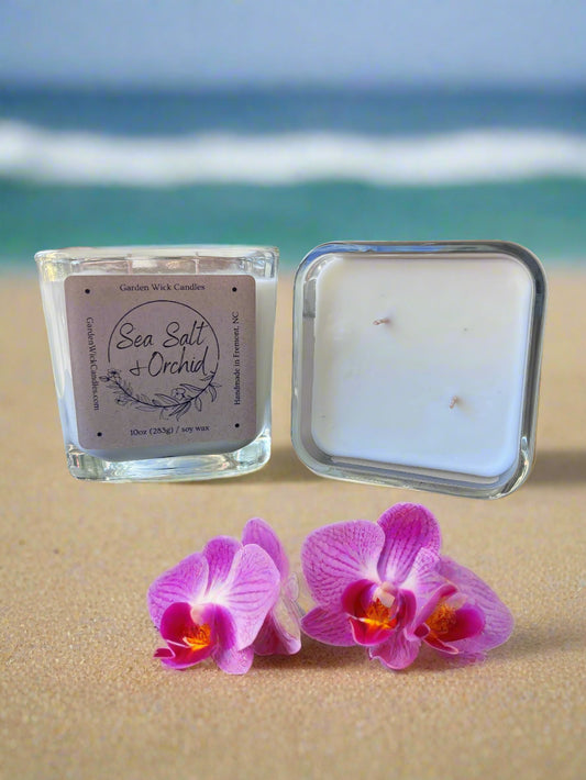 10oz Sea Salt & Orchid Cube