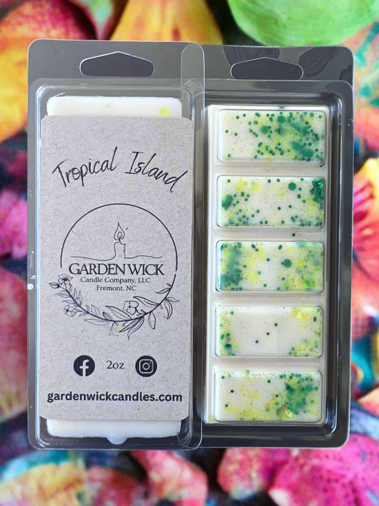 Tropical Island Snap Bar Wax Melt