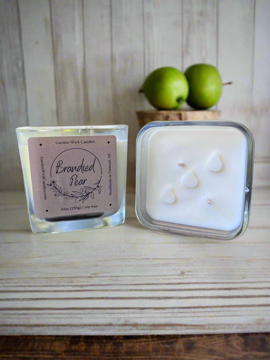 Brandied Pear Cube Candle