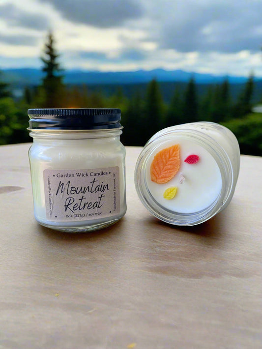 Mountain Retreat Mason Jar Candle