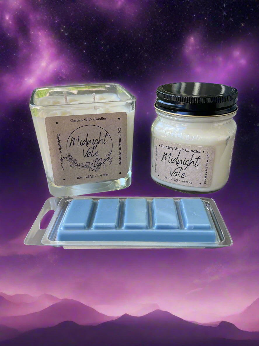 Midnight Vale Cube Candle