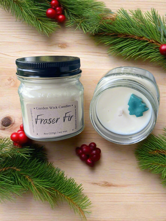 Fraser Fir Mason Jar Candle