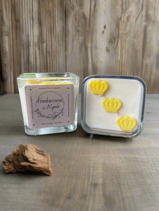 Frankincense & Myrrh Cube Candle