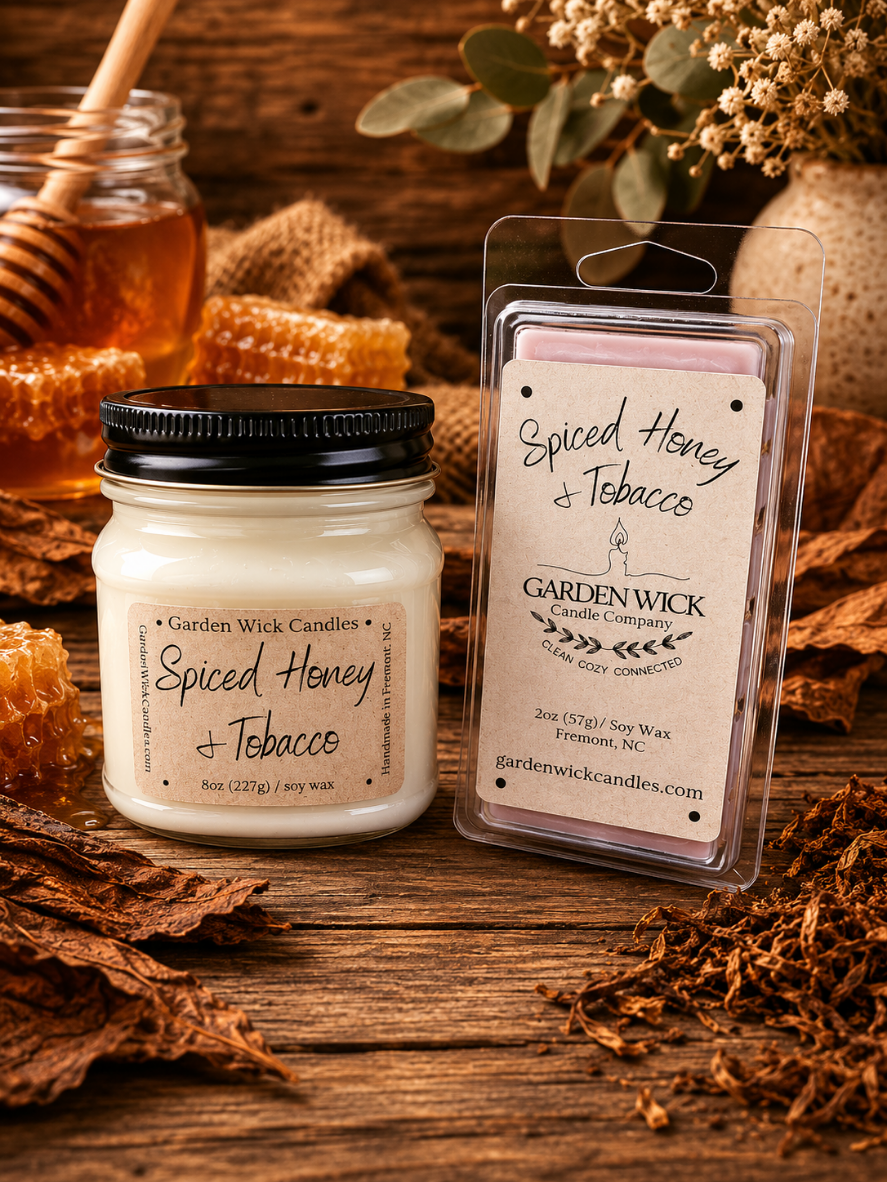 Spiced Honey & Tobacco Candle
