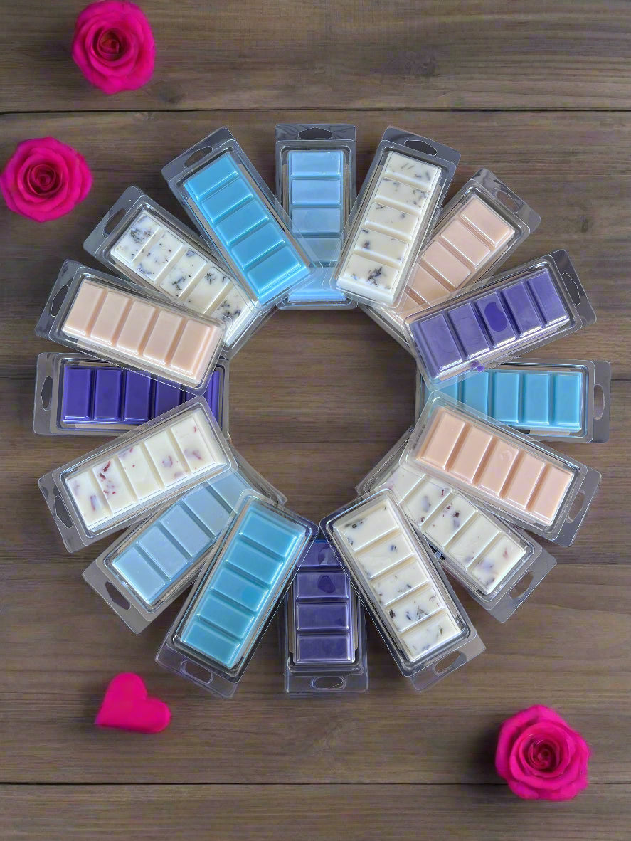 soy wax melts from garden wick